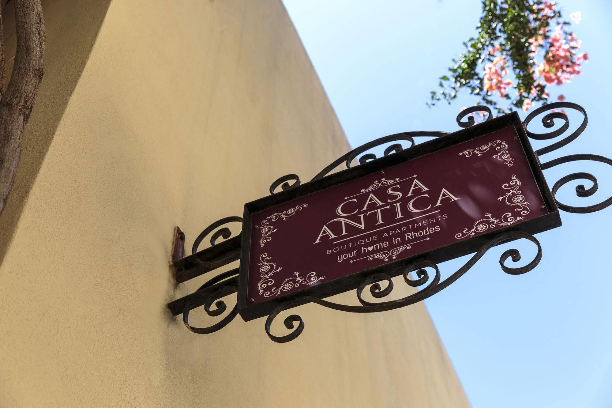 Appartamento Casa Antica Rhodes City Esterno foto